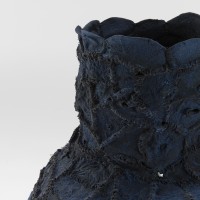 <a href="https://www.galeriegosserez.com/artistes/l-c-lab.html"> L&C Lab</a> - Biomater - Dark Blue Vase